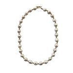 EBN10059 Eternal Grace Freshwater Baroque Pearl Necklace