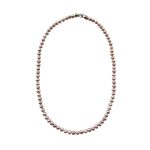 EBN10065 Blushing Radiance Hand-knotted Freshwater Pearl Necklace