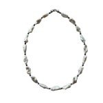 EBN10091 Lunar Eclipse Fresh Water Baroque Pearl Necklace