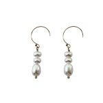 EBE30006 Pure Elegance Fresh Water Pearl Drop Earrings