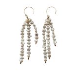 EBE30016 Ethereal Stream Fresh Water Baroque Pearl Earrings