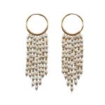 Cascade Freshwater Keshi Pearl Earrings